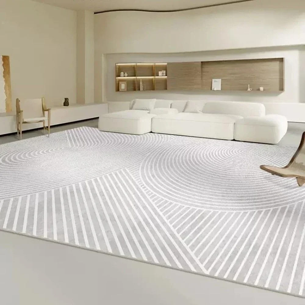 VIKAMA Modern Minimalist Large Carpet Non Slip Durable Soft Floor Mat Living Room Sofa Bedroom Closet Indoor Home Decor Rug