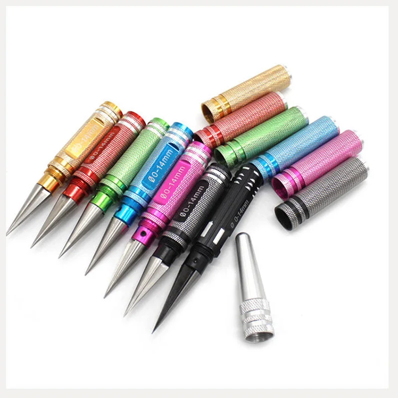 1PCS Manual Reamer Hand Drill File Punching Tool For Wood Model Making DIY Craft Drilling Hole Tool Handmade Tool Kit Black/Blue