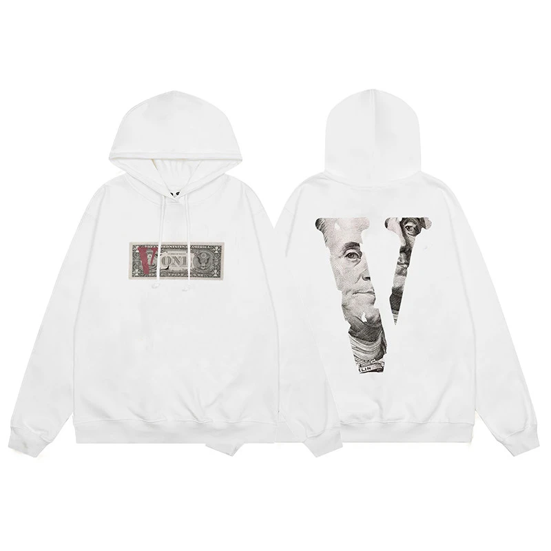 New Limited Edition V-shaped Sweatshirt New Spring and Autumn Style Hooded American High Street for Both Men and Women