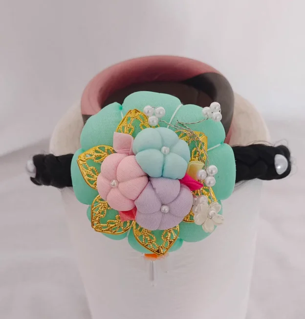 

Корейский головной убор ханбок: Древняя повязка на голову для девочек, для танцев