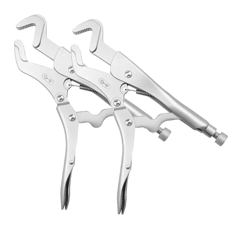 

Aug. Vice Grips Pliers Set, Curved Jaw Locking Pliers, Adjustable Solid Pipe Clip Repair Welding Pliers, Fast Release Grips