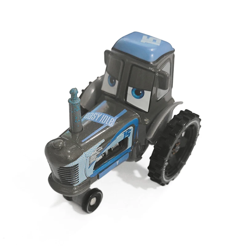Pixar Cars 3 2 Metall-Druckguss-Spielzeugautos Lightning McQueen Jackson Mr. Destruction Harvester Bulldozer 1:55 Kinderspielzeugautos Geschenke