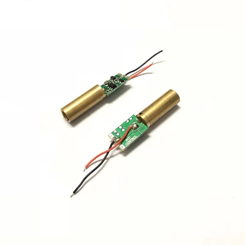 قطر النقطة الخضراء 8 مم رأس ليزر 532 نانومتر 10 ميجا وات رؤية ليزر، ضوء مؤشر ليزر، وحدة ليزر