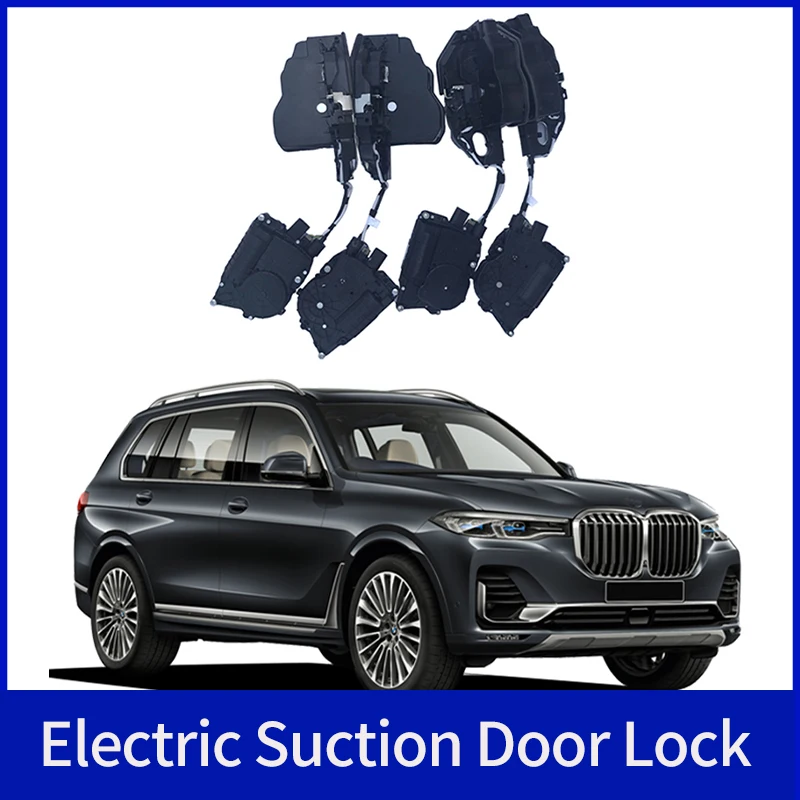 

For BMW X7 G07 2019~2023 Car Soft Close Door Latch Pass Lock Actuator Auto Electric Absorption Suction Silence Closer