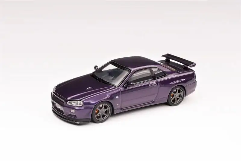 Motorhelix 1:64  SKYLINE GT-R R34 V Spec II Diecast Model Car