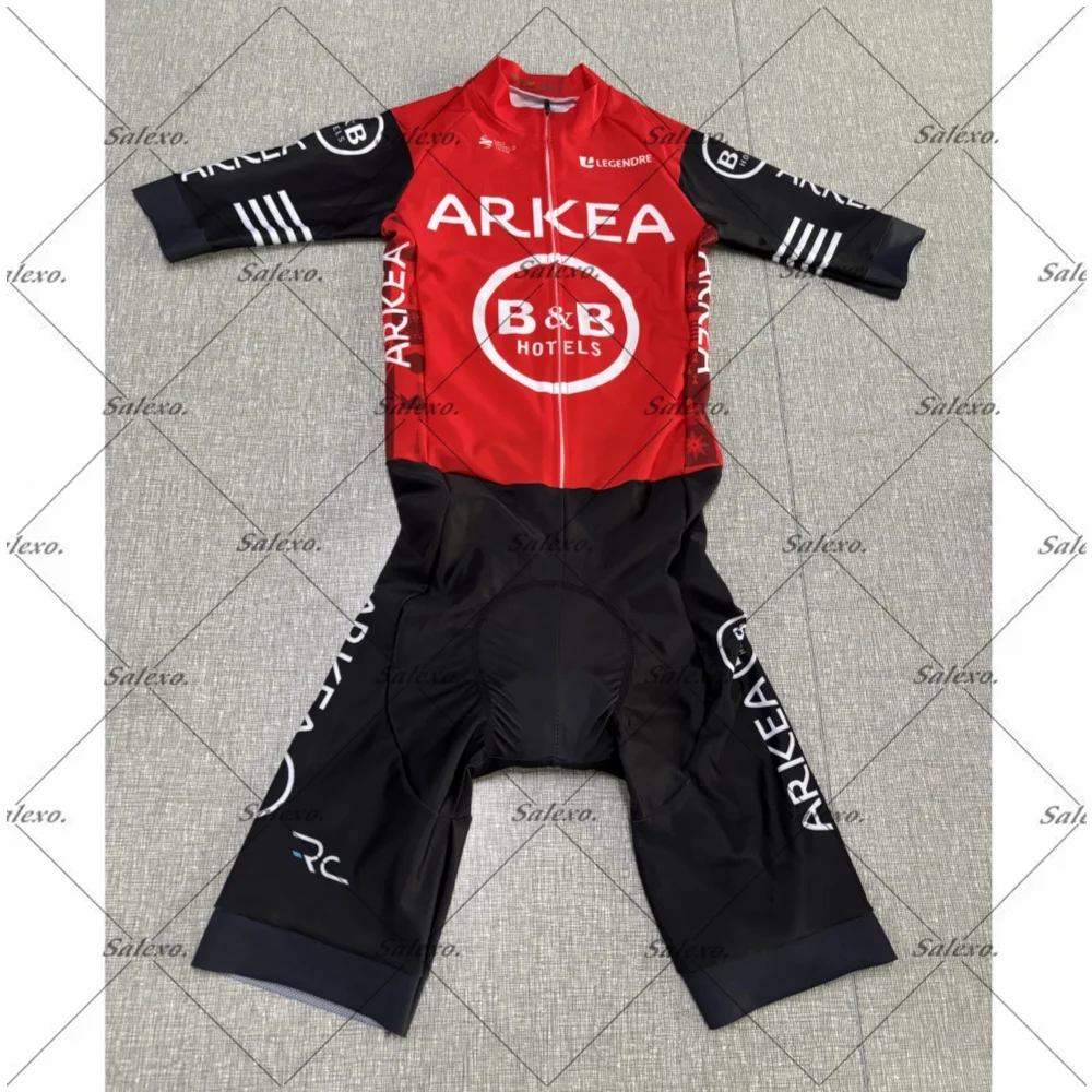 

Комбинезон LASER CUT 2025 ARKEA BB HOTEL TEAM, комбинезон для триатлона, боди, короткий велосипедный трикотаж, одежда для велосипеда Maillot Ropa Ciclismo
