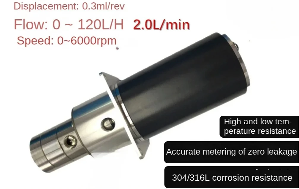 Micro Magnetic Gear Metering Pump Stainless Steel