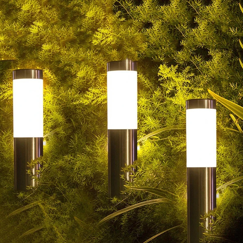 10pcs Solar Garden Light Outdoor Solar Powered Lamp Waterproof Landscape Lantern Lighting for Pathway Patio Decorative