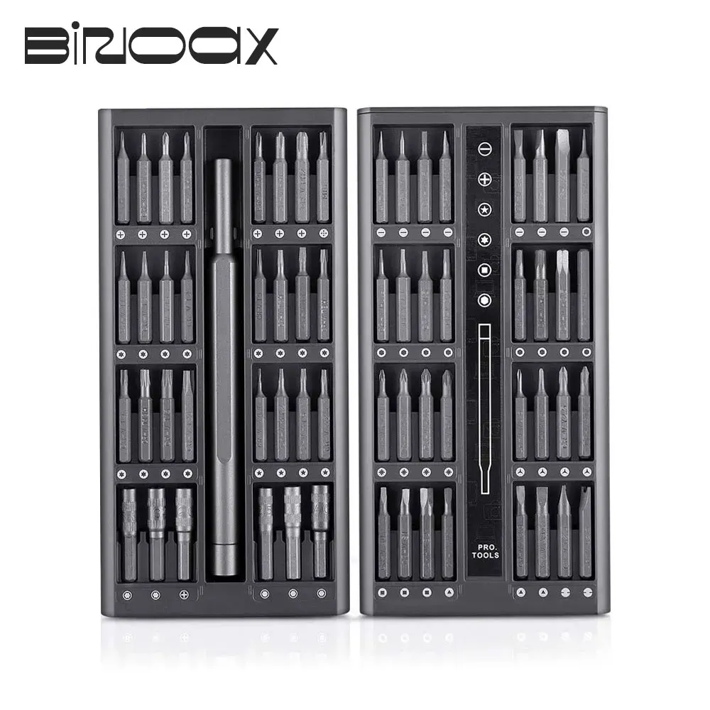 63 in 1 Precision Screwdriver Set Precision Magnetic Bits Repair Tool Kit for for iPhone Macbook iPad Glasses