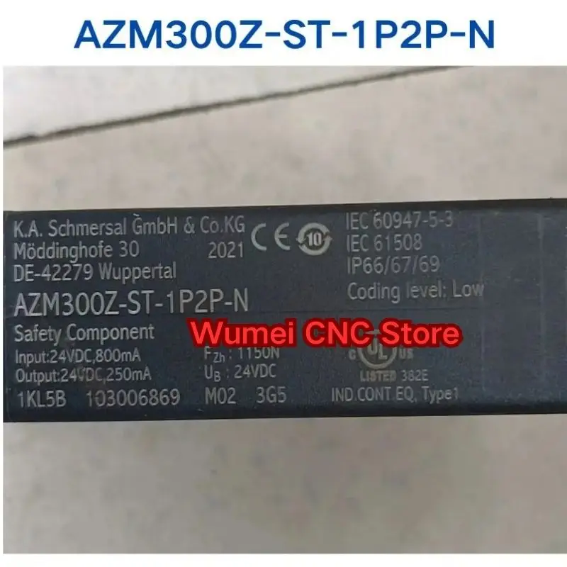 

Second-hand test OK for SCHMERSAL Safety door switch AZM300Z-ST-1P2P-N 103006869