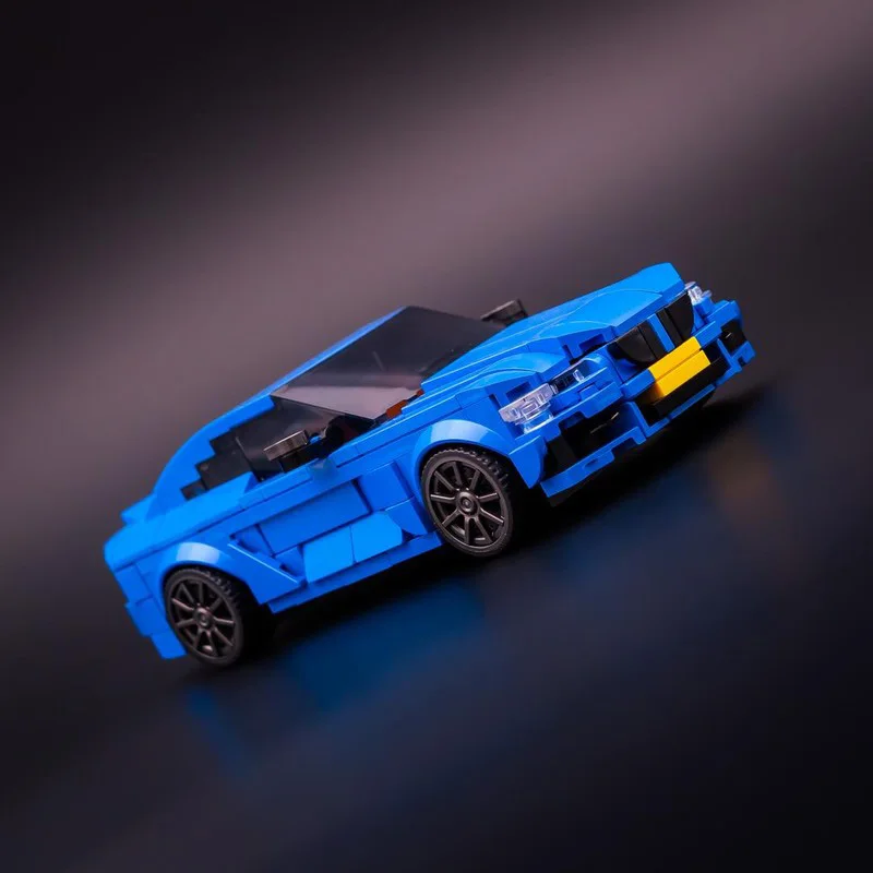 351 PCS Velocidade Hypercar Série M240i F22 Supercar Modelo de Corrida MOC Personalizar Bloco de Construção Tecnologia Montagem Presentes de Aniversário