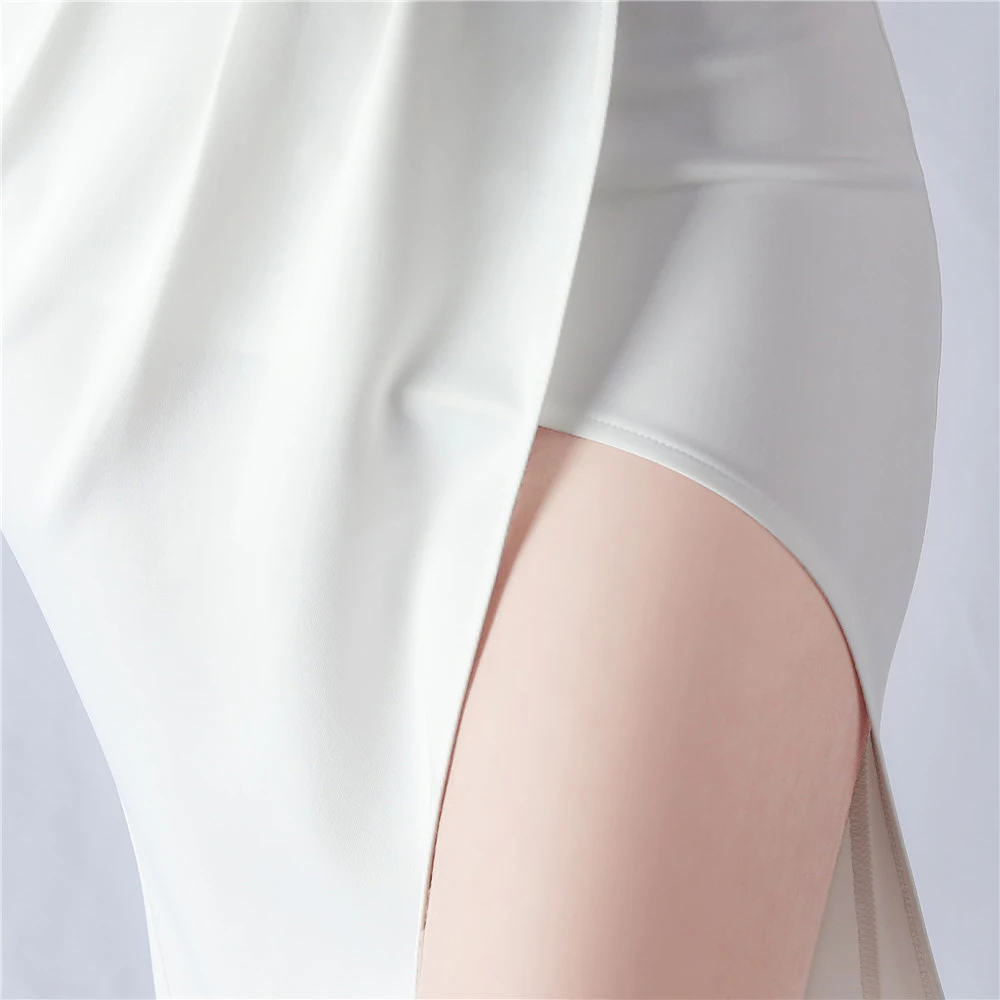สีขาวสีเขียวชุดผู้หญิงสีดําสีแดงสีฟ้า Elegant Lady Party Dresses หนึ่งไหล่ชุดเจ้าหญิงสําหรับผู้ใหญ่ชุดราตรี Gowns แต่งงาน