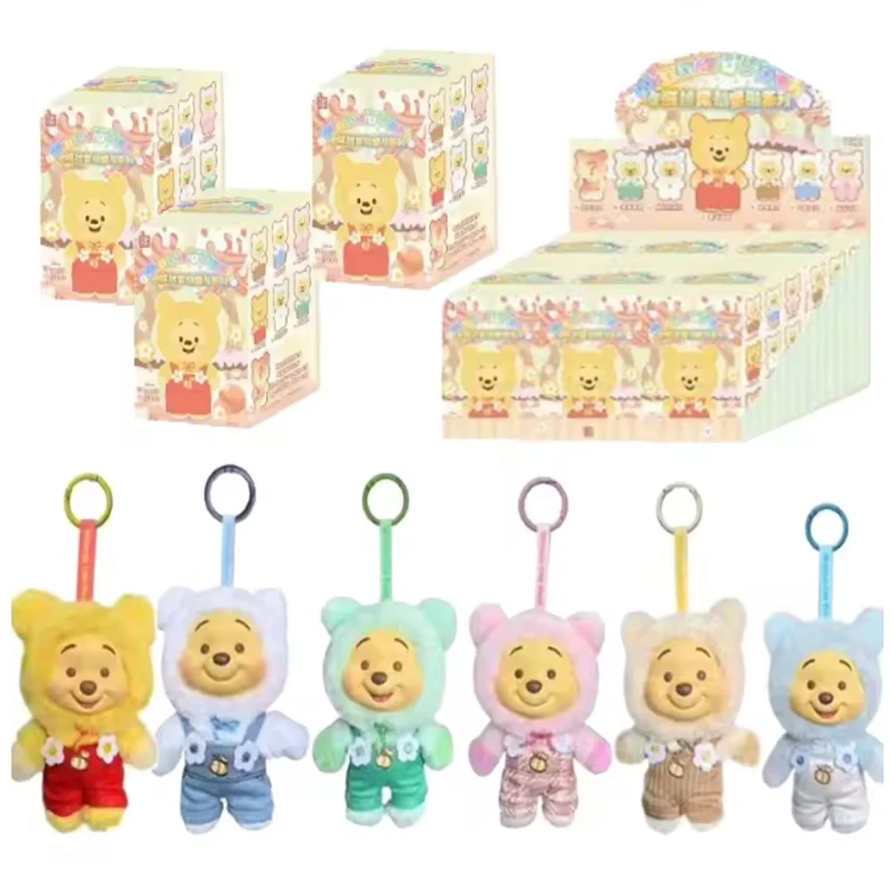 

Обовчайте Рождество! Disney Winnie The Pooh Candy Blind Box — Unbox, супер милые куклы-подвески, идеально подходят для украшения автомобильной сумки