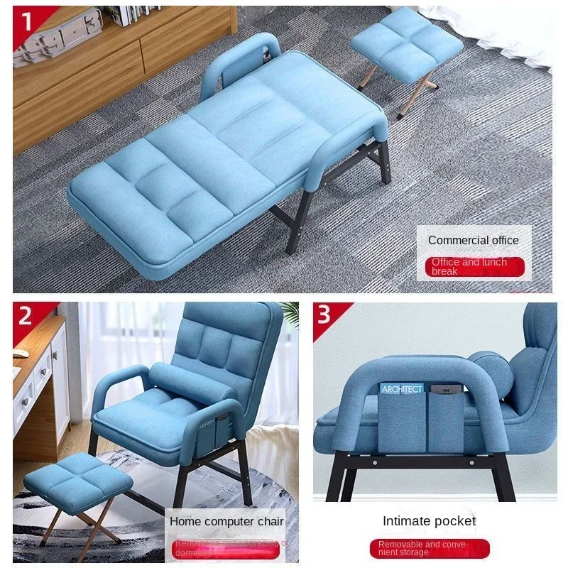 Computer Chair Home Office Chair Comfortable Sedentary Lazy Backrest Chair Dormitory College Student Desk Learning Sofa Chair