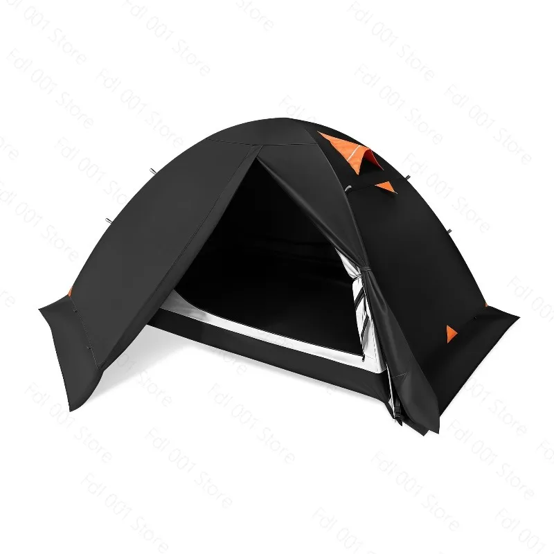 Double Layer Rainproof Camping Tent 2 Person for Outdoor Hiking Mountaineering