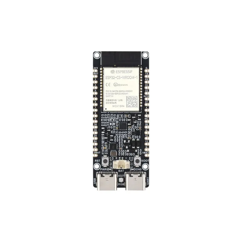 ESP32-C5 Dual-Band Wi-Fi 6 & BLE 5 Development Board, 240MHz RISC-V MCU, ESP32-C5-WROOM Module, Multi-protocol, for IoT Hub