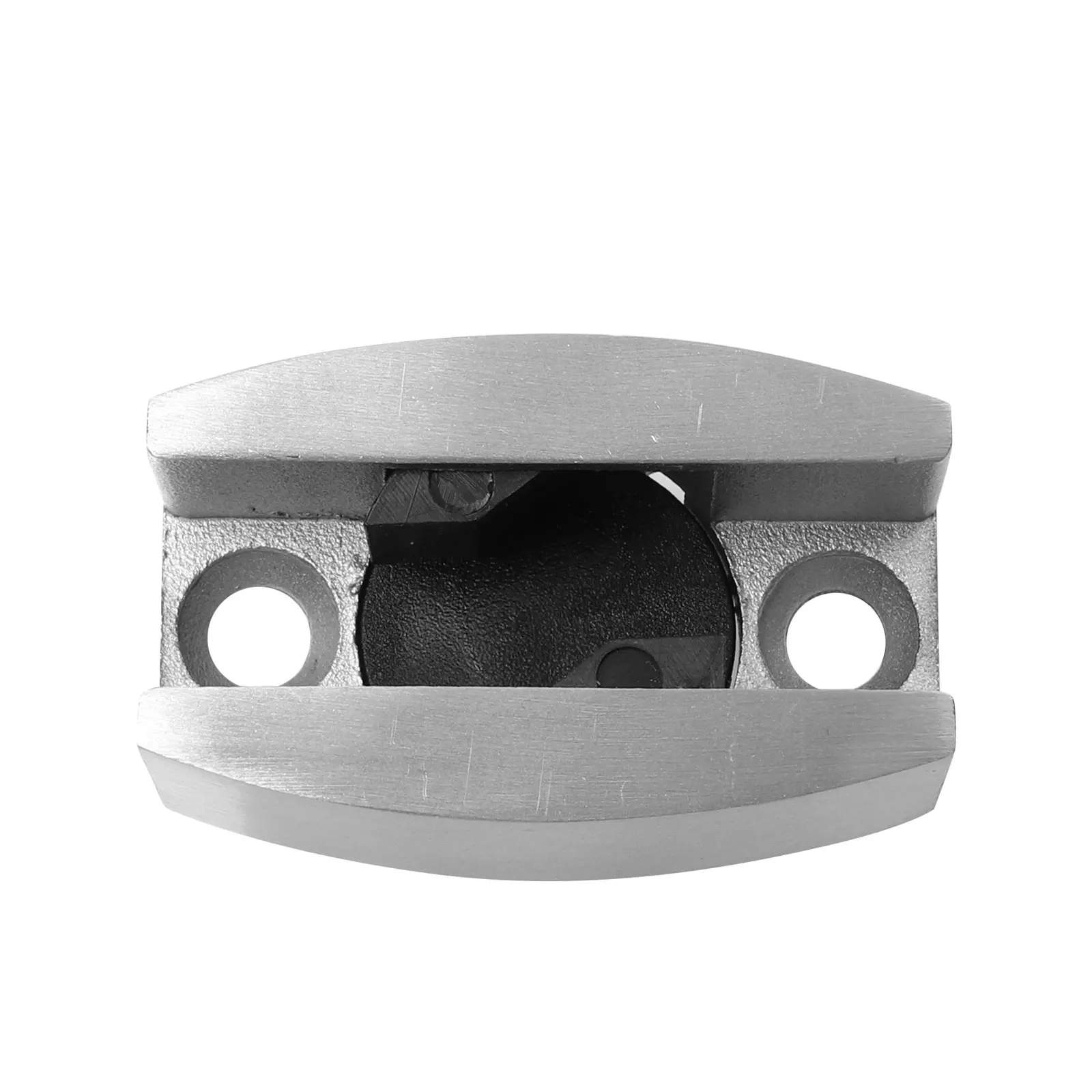 1Pcs Robust Stainless Steel Glass Door Locator Adjustable Bathroom Locator with Precise Positioning Quiet Comfortable Home Use