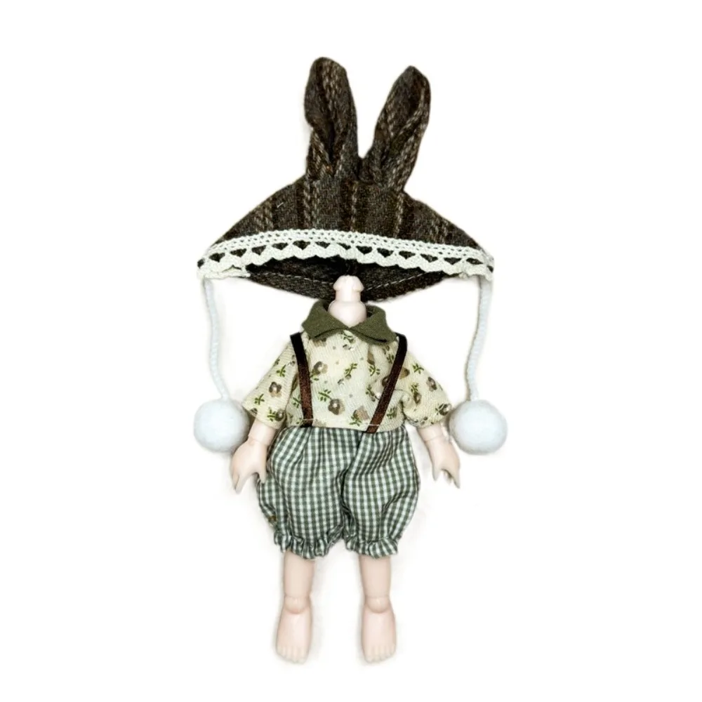 Fashion Cute 16~17cm BJD Clothes Adorable High Quality Dresses Suits Clothing DIY Handmade Accessories for OB11, 1/12 Bjd