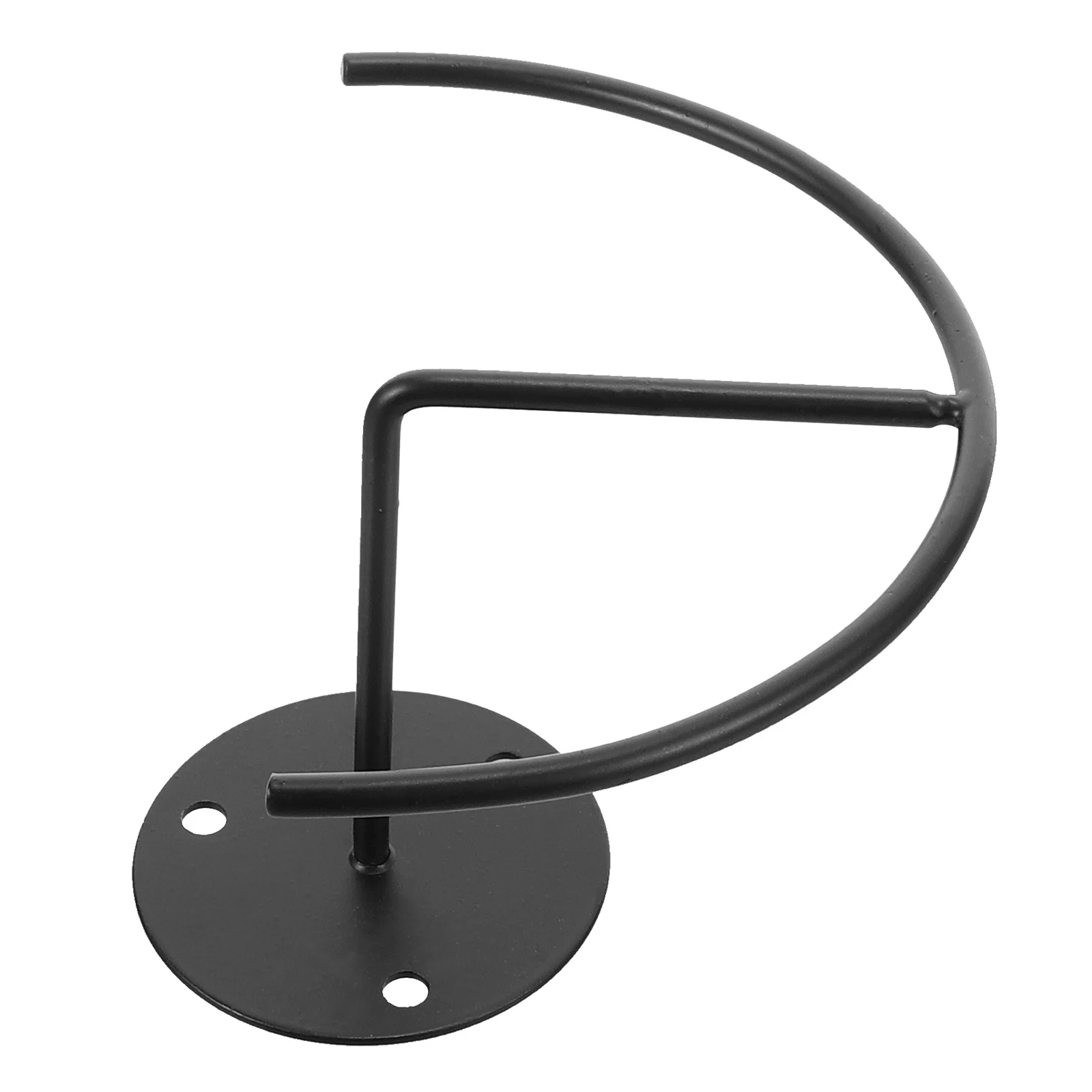 

2pcs Motorcycle Wall Holder Semicircular Metal Carbon Steel Storage Rack for Helmets Motorcycle Accessories