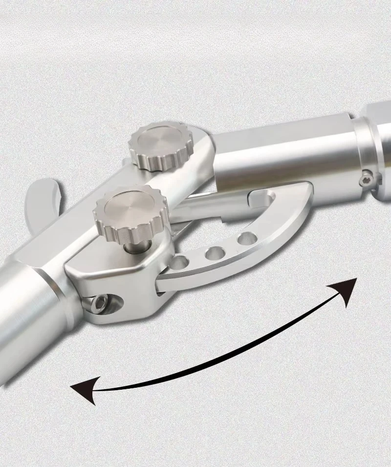 

New Adjustable Aluminium Trolling Rod Butt Bent 2# 4# Big Game Fishing Rod for Trolling Stand up Aluminum Rod Bent Butt Handle