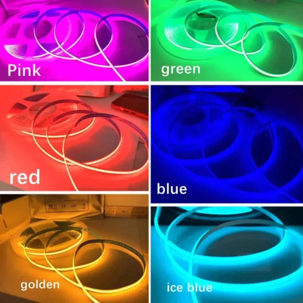 Motion Sensor Led COB Light Strip DC 5V Usb Powered Auto ON/OFF Liner Lighting Diode for Cabinet Wardrobe Kitchen Staircase