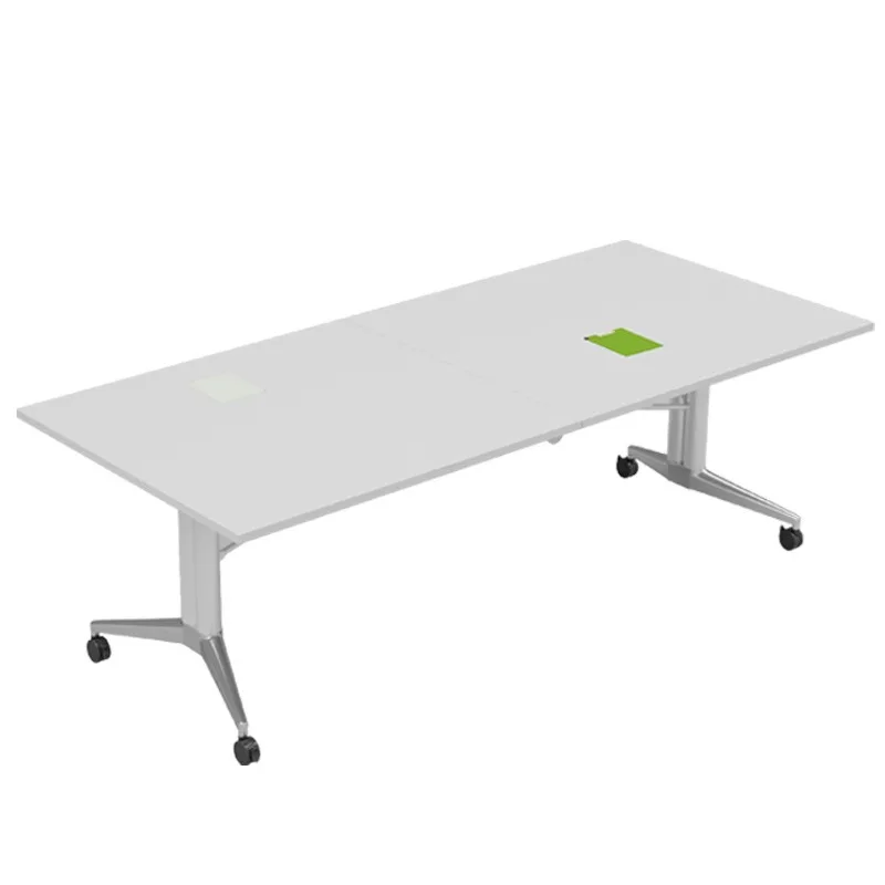 

Movable long desk modern minimalist office meeting room