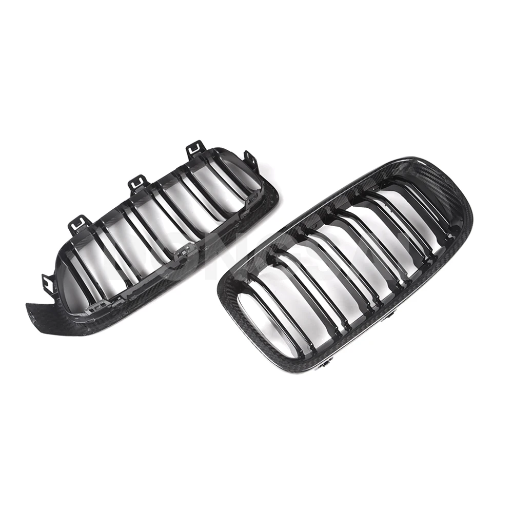 

3 Series F30 F31 F35 Dual Slat Dry Carbon Fiber Front Grill 2012-2018