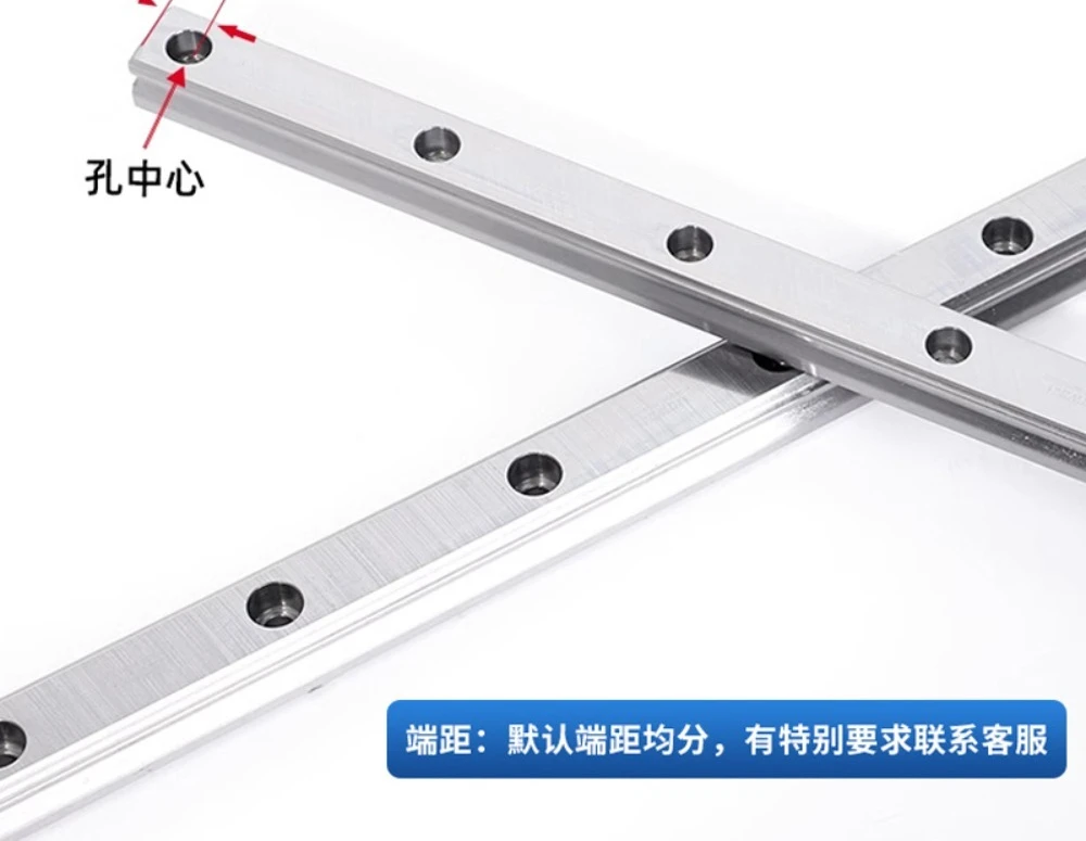 Industrial  Flange Linear Guideway Linear Rail Slider Bearing Precision Linear Motion Slide Assembly