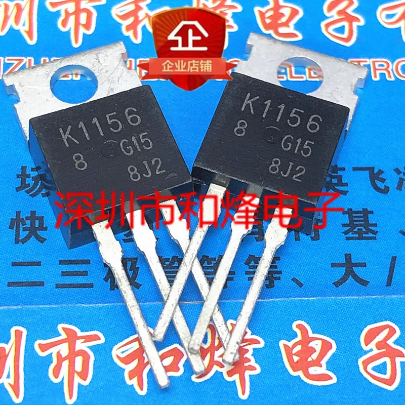 5PCS-10PCS K1156 2SK1156  TO-220 500V 5A   New and Original On stock