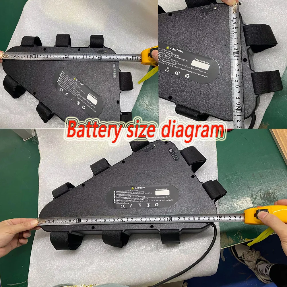 Triangle Battery pack  48v  20Ah Electric Bicycle Batteries for 250W-1500W Modifying bicycle batteries