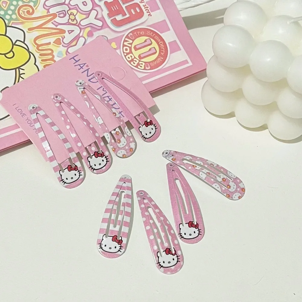 

Cute Little Cat BB Clip Japanese Sweet Girl Heart Student Bangs Clip Versatile Student Cartoon Headdress Female