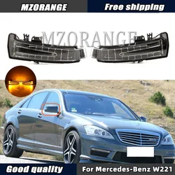 Turn Signal Lights LED Blinker Indicators Rearview Side Mirror Lamps for Mercedes-Benz W221 W212 W204 W176 W246 X156 C204 C117