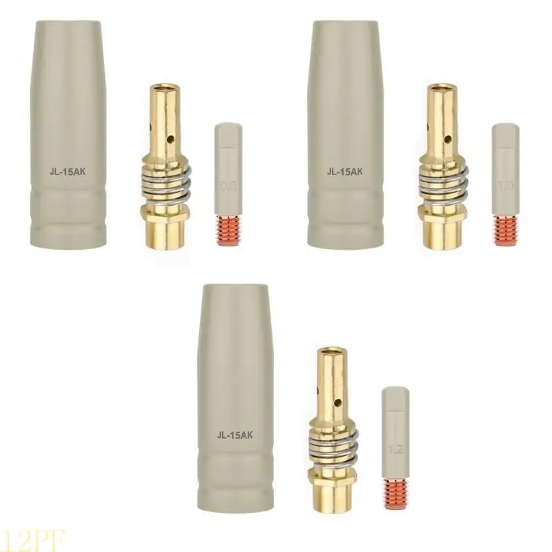 12PF Set Of 3 15AK European Welding Component For Automotive Repair Metal Fabrication
