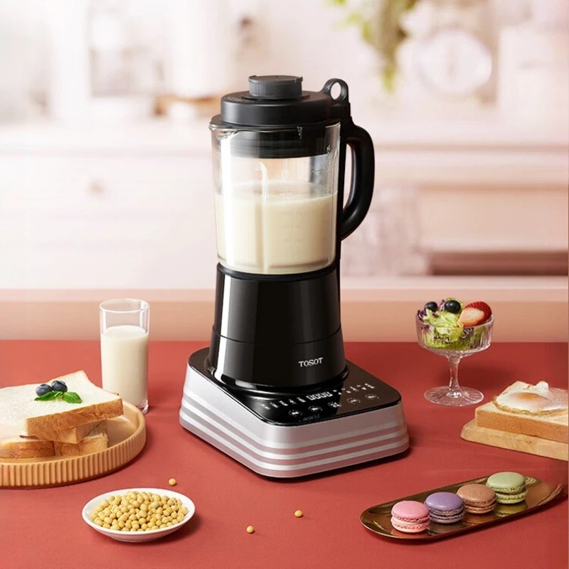 Large-Capacity Household Blender Multi-Function for Grains Juice Soy Milk Cooking Machine with High-Temperature Washing