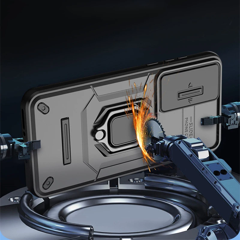 Per OnePlus Nord 5 Custodia OnePlus Nord 5 Cover Funda Slide Camera Custodia per telefono Armatura PC Custodia protettiva antiurto OnePlus Nord 5