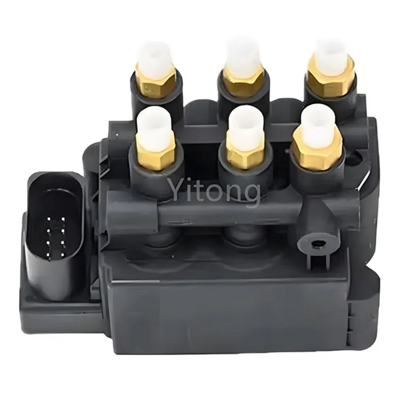 

Блок клапанов для компрессора пневматической подвески Audi A8D5 4N0616005C Клапан компрессора пневматической пружины Bloack Электромагнитный клапан пневматической подвески