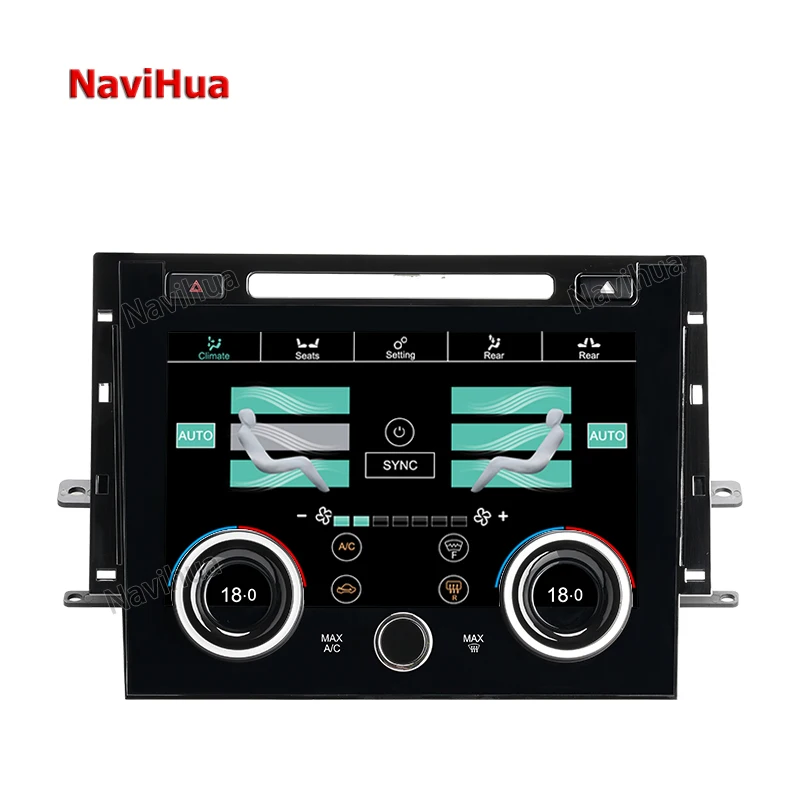 NaviHua 9 Inch LCD Display Car Climate Control Touch Screen Air Conditioning For Land Rover Ranger Rover Sport 2013-2017