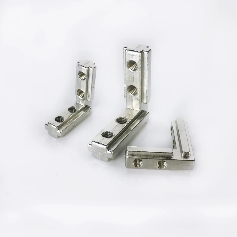 

National Standard Corner Groove Connector 2020 3030 4040 4545 Corner Block L-Shaped Hidden Aluminum Profile Corner