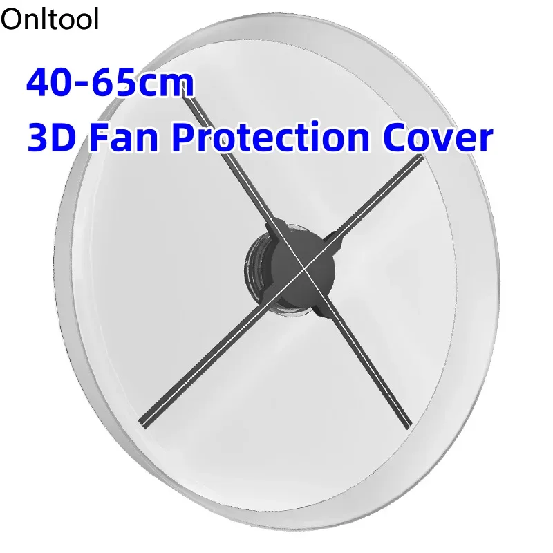 3D Fan Hologram Projector Protection Cover Hologram Projector Light Advertising Display Shell LED Fan Acyrlic Cover Bag