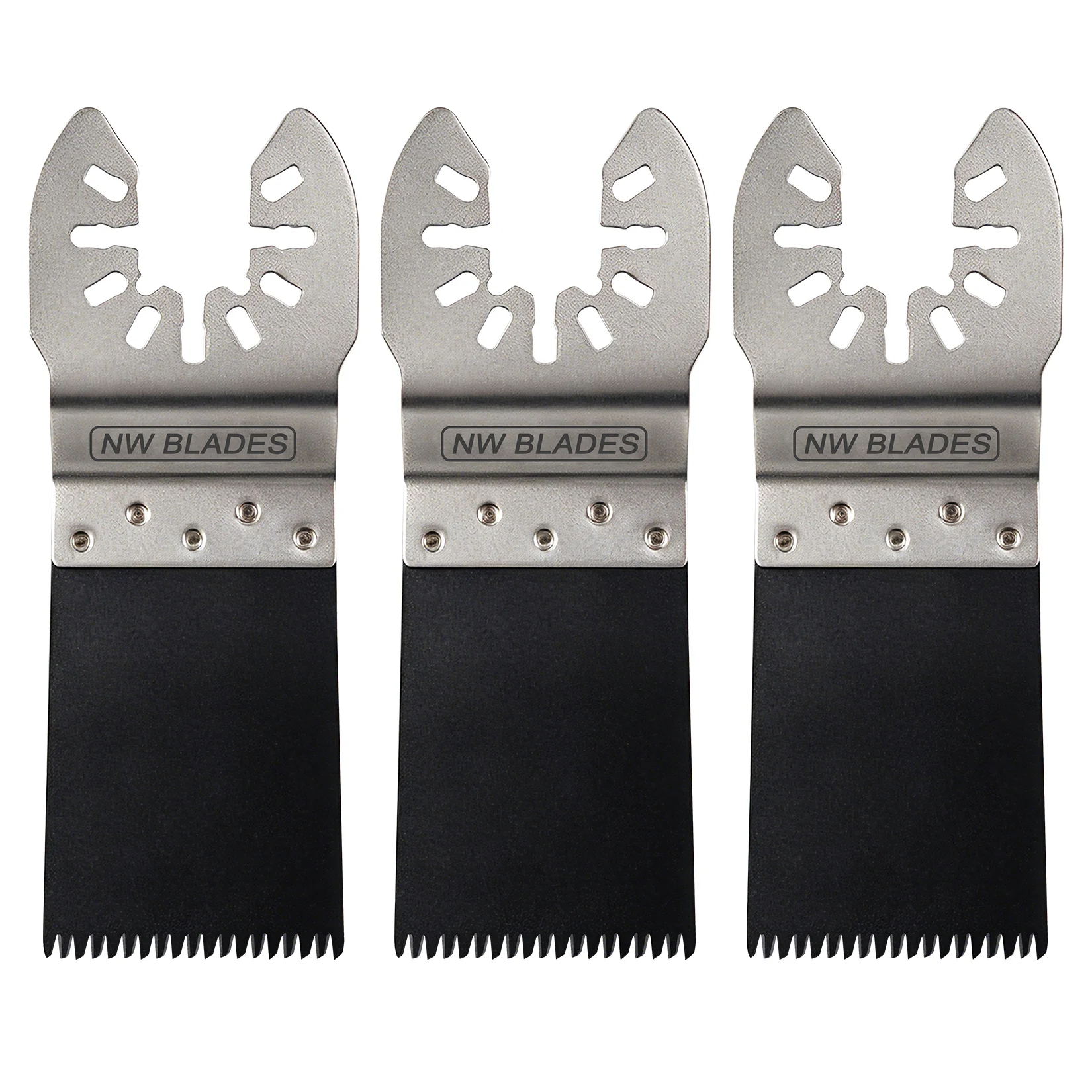 Precision Teeth Oscillating Multi Tool Blade 35mm Wide Quick Release Saw Blade for Wood Plastic PVC DIY Renovation Cutting Work