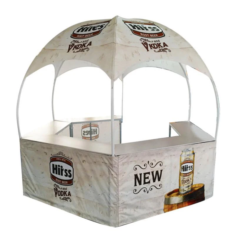 hot sale Dome kiosk canopy tents trade show hexagon good quality promotional tent