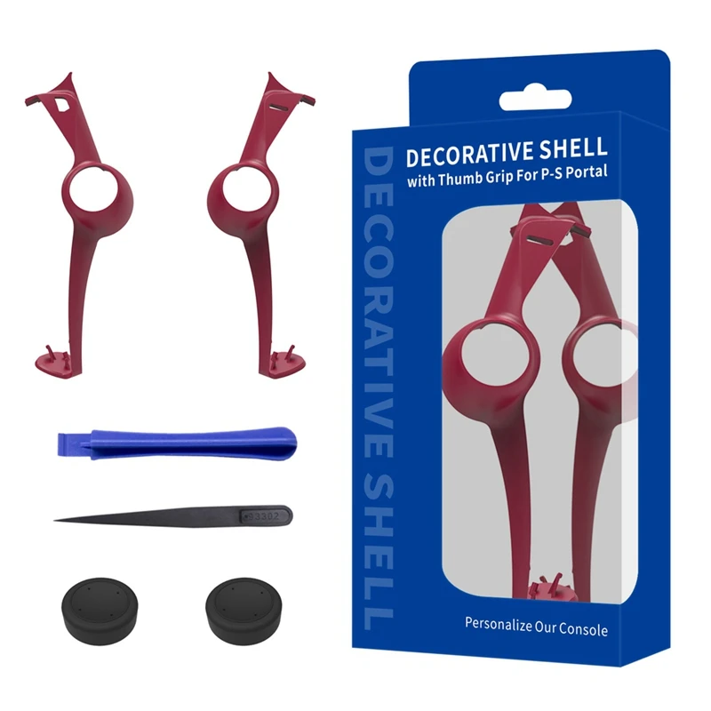 Портативная фотовспышка для PS5, портативная сменная Декоративная полоса, защитный чехол с 2 клавишными колпачками, ручной аксессуар