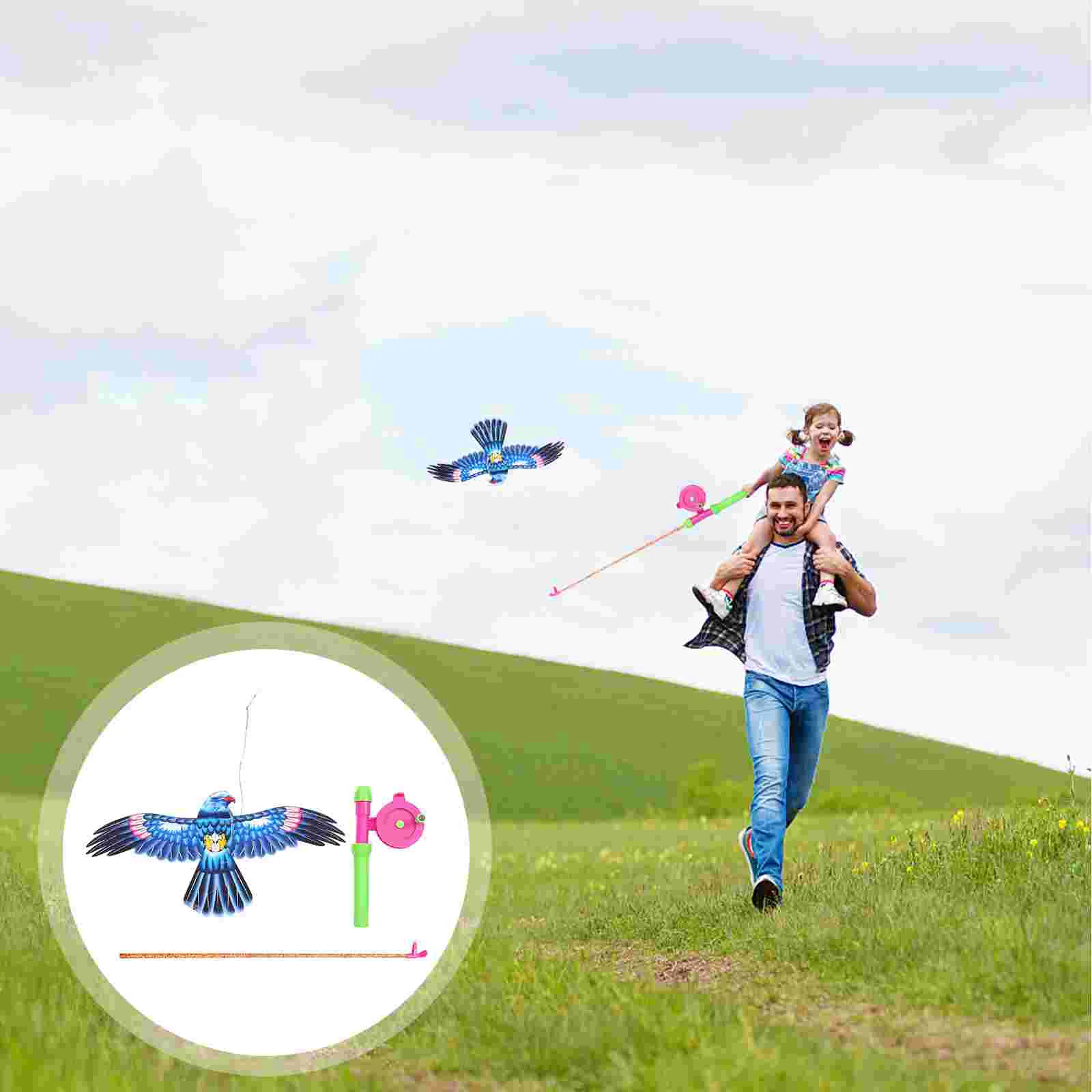 

Kite Kites Kids Eagleflying Outdoor Bird Flyer S Funny Animal Easy Games Beach Beginner Fun Fly Kid Adults Lifelike