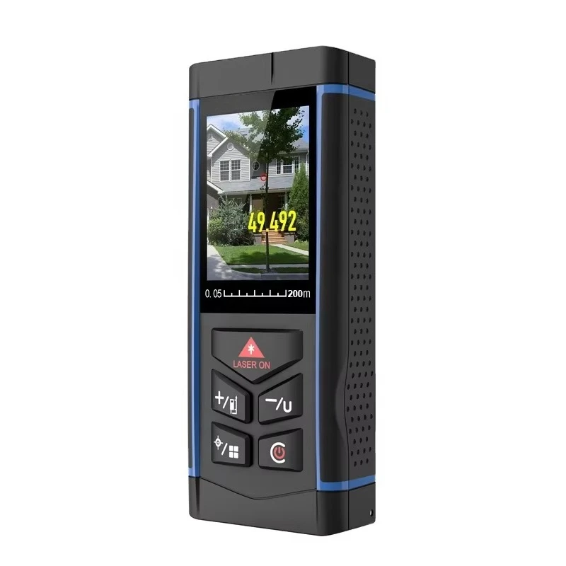 أجهزة قياس المسافة بالليزر مع كاميرا خارجية 200 متر محمولة صغيرة احترافية ملونة LCD المدى مكتشف Rangefinder MW200 #1