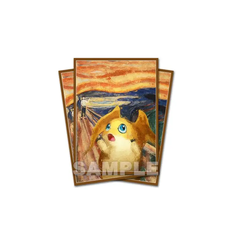 60pcs/set Digimon Adventure Oil Painting Series Card Sleeve Agumon DTCG PTCG Game Collection Card Protective Cover Gift67x92mm