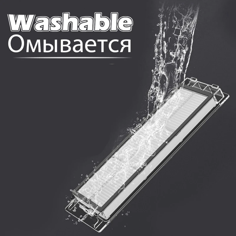 Xiaomi mi-ロボット掃除機用の洗えるサイドブラシ,ロボット掃除機用のスペアパーツ,モデル1 s 50,s51,s55,s6,t60,t61,t65