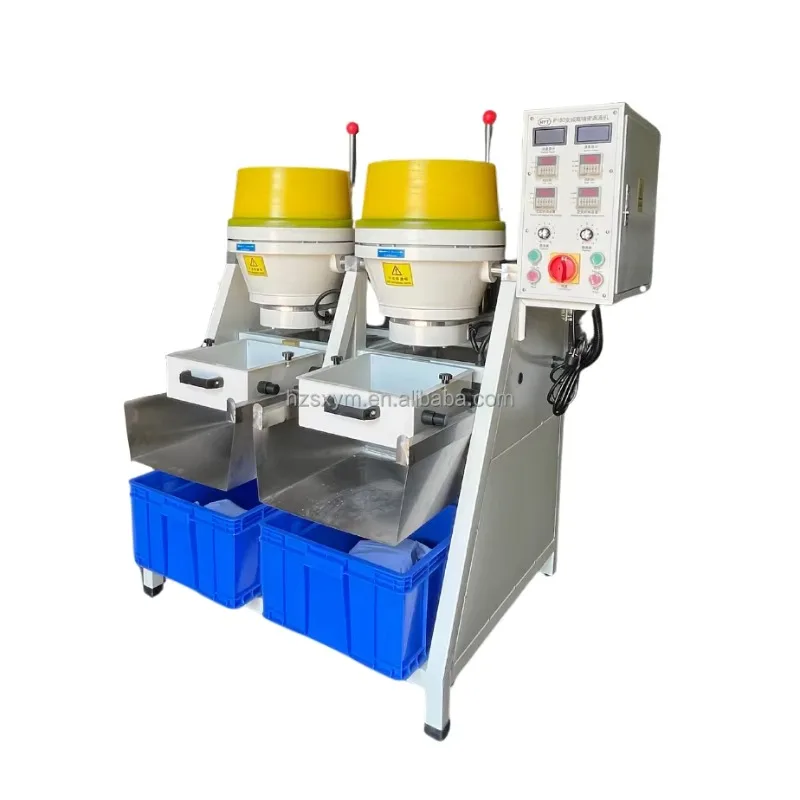 18L Steel Laser Cut Parts Deburring Machine High Performance Adjustable Speed Centrifugal Disc Finishing Tool for Precision