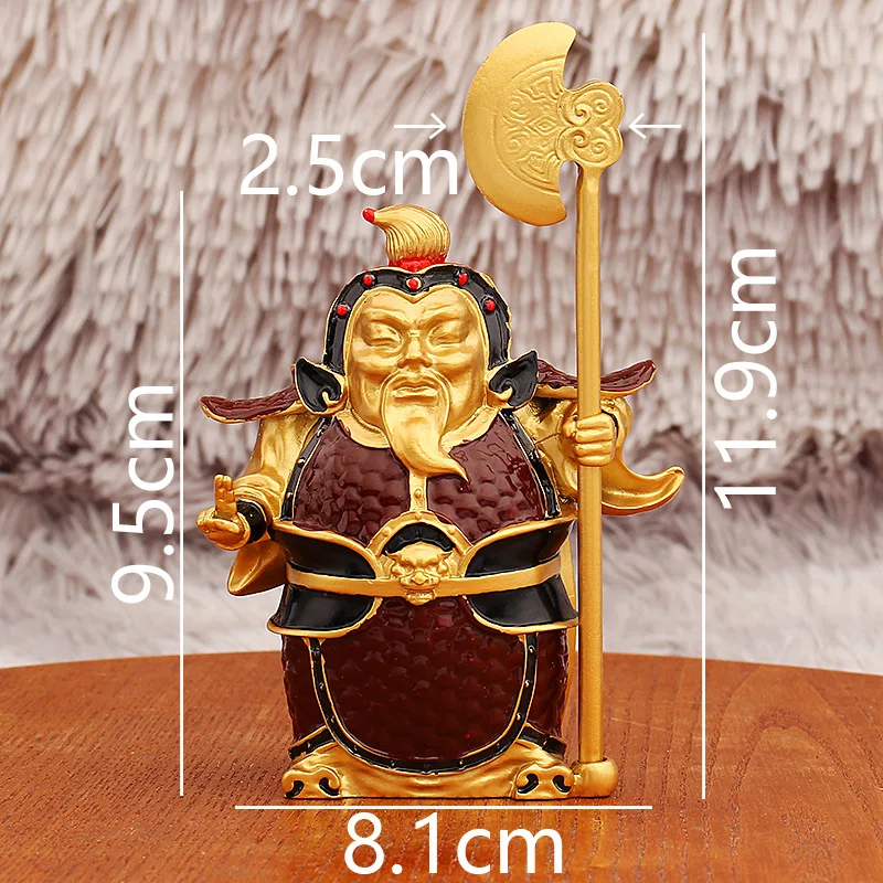 Door God Ornament Guarding the House Qin Qiong Wei Chi Heng Ha Two Generals Retro Home Living Room Entrance Company Store Openin