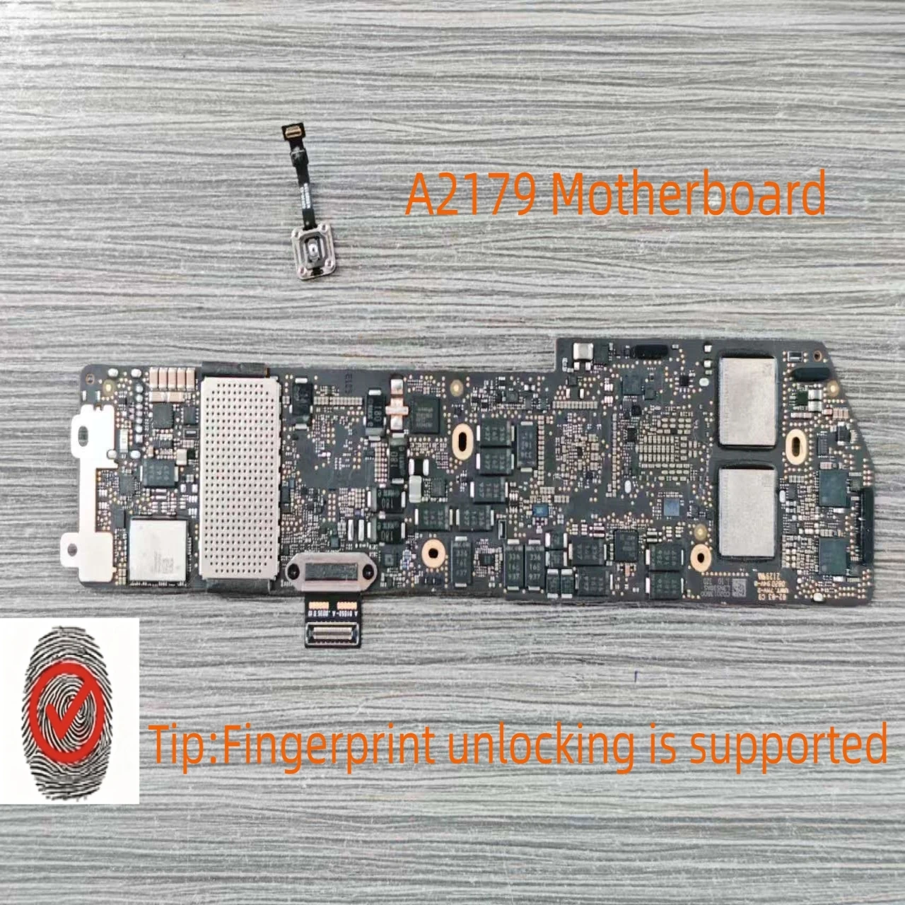 For MacBook Air Retina 13' A2179 Motherboard Yes /No Fingerprint Recognition Logic Board 820-01958-A 2020 Year