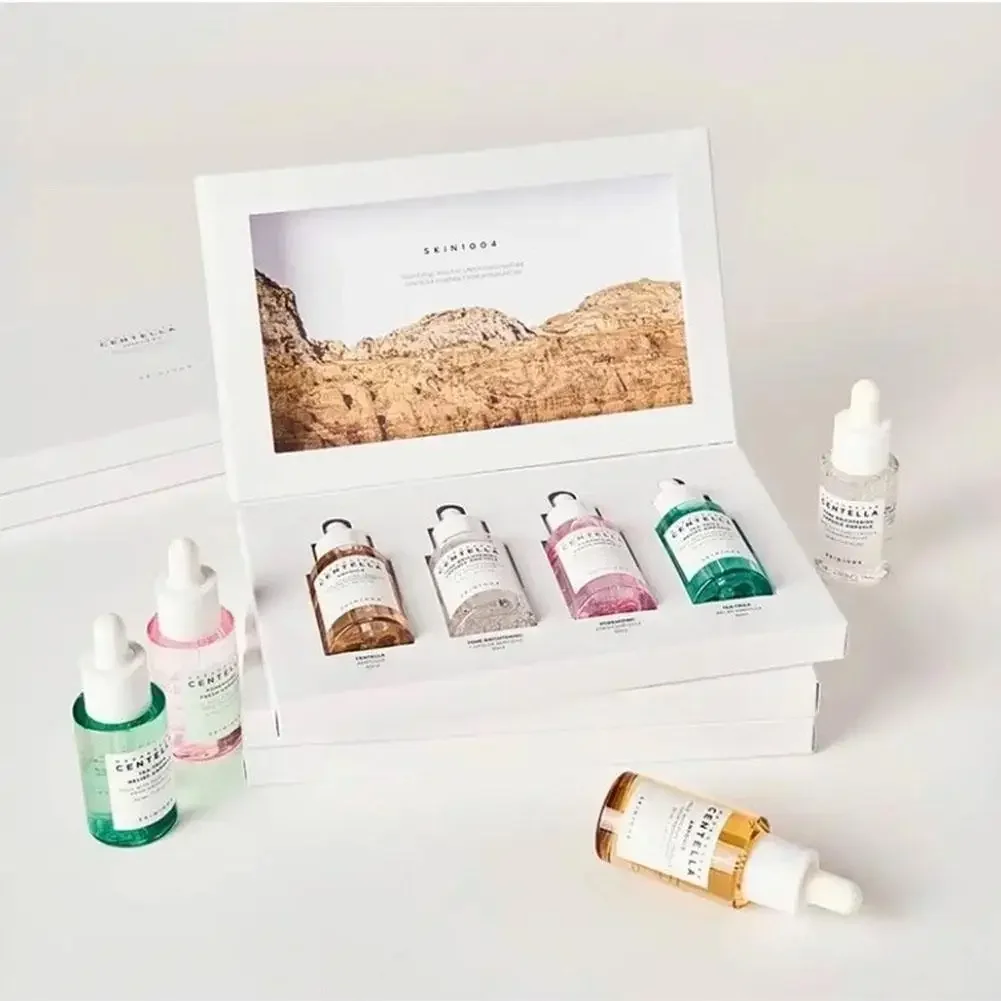 

30ml*4 Centella asiatica Essence Set Calming, Moisturizing and Brightening Essence Liquid Brightening Capsule ampoule